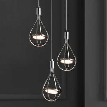 Orion Adjustable Modern Integrated Cluster LED Metal Pendant - JONATHAN Y